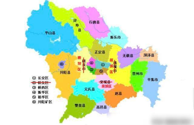 石家莊最新區域劃分圖，解讀城市發展的新篇章