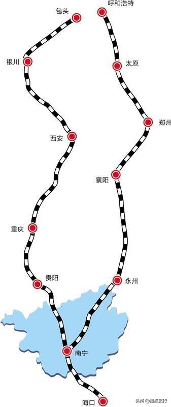 內(nèi)蒙古高鐵最新規(guī)劃圖，構(gòu)建現(xiàn)代化交通網(wǎng)絡(luò)，助力地區(qū)繁榮發(fā)展