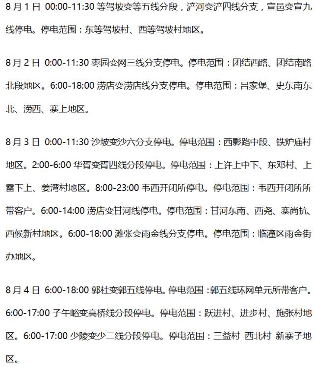 西安市停電最新消息及其影響分析